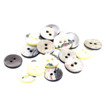 Regular Design Buttons Color Customized Style Broadside Plastic Button For Clothes